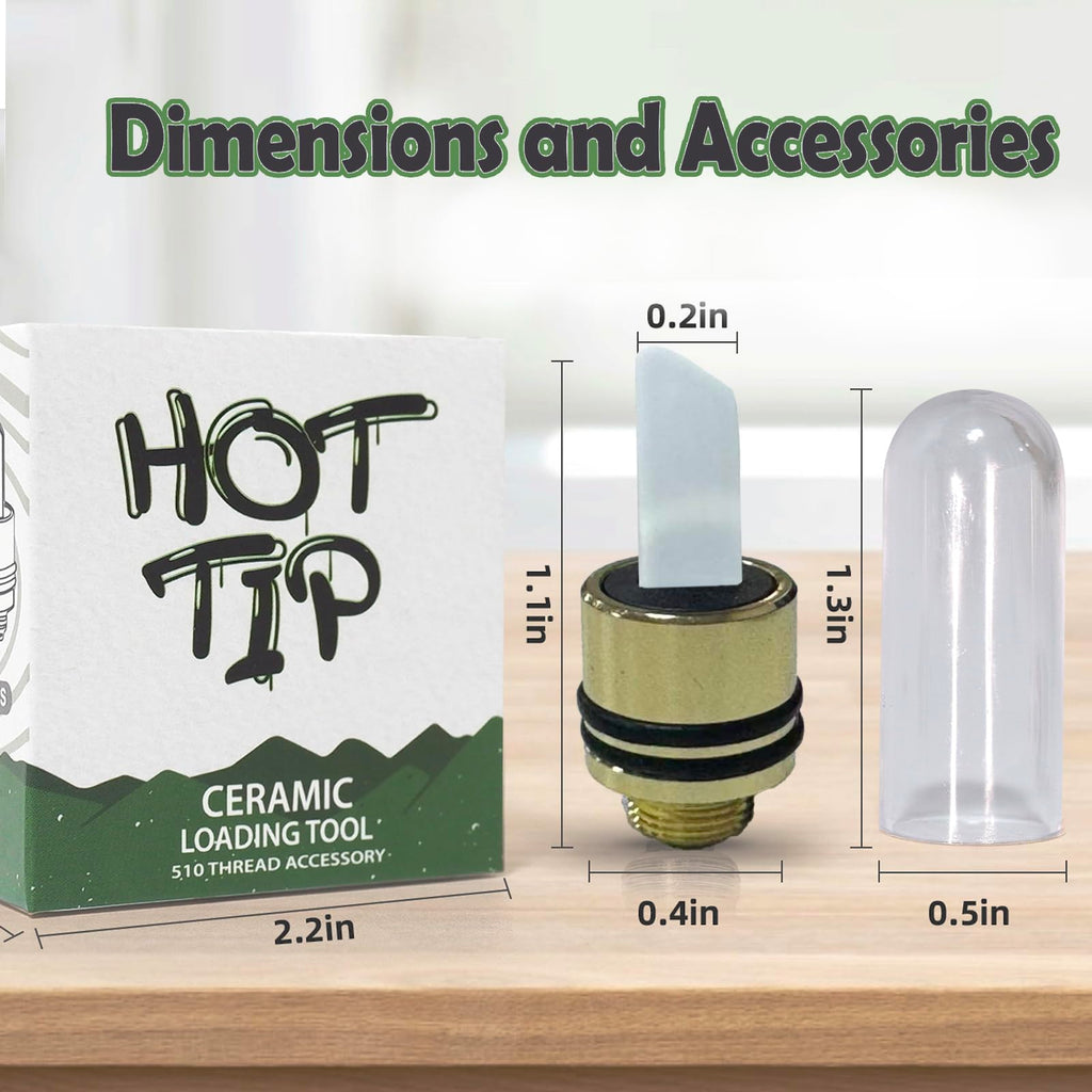 Ceramic Heating Head Heating Multi-Tool for Slicing Wax or Viscous Oil etc, Gold