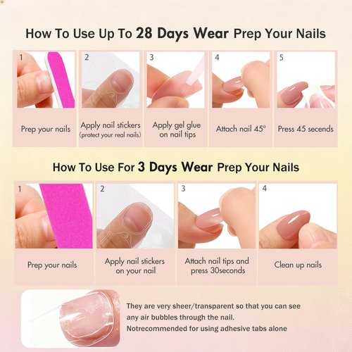SXVME Soft Gel Press On Nails Short, 32 Pcs 16 Sizes Sheer Dark Pink Short Fake Nails Press ons Oval, Reusable Glue On Nails with Glue, Natural Almond Stick On Nail for Women Everyday Elegance