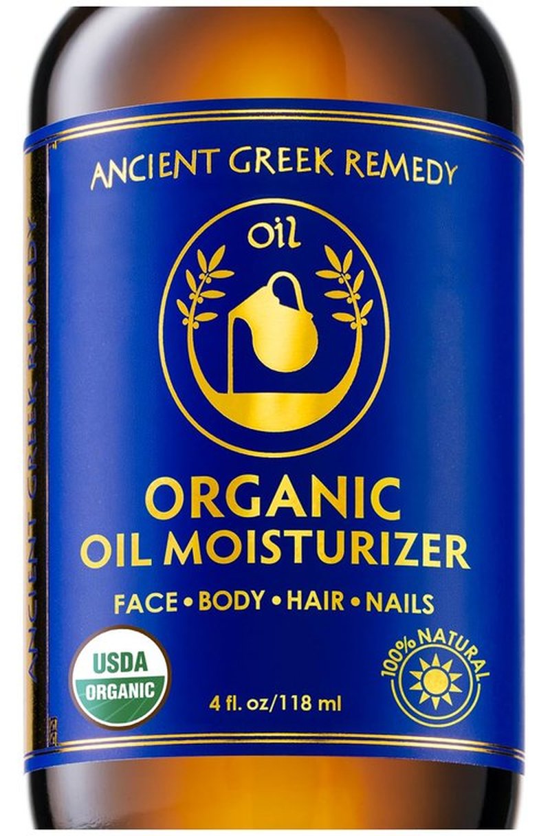 Ancient Greek Remedy Body Oil - Organic Moisturizer for Dry Skin | Nourishing Almond & Jojoba Blend - 4 oz