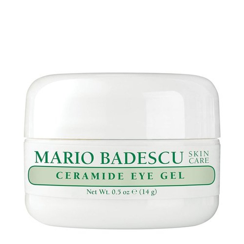 Mario Badescu Ceramide Eye Gel - Oil-Free Formula That Tightens & Smoothes | 0.5 Ounce for All Skin Types