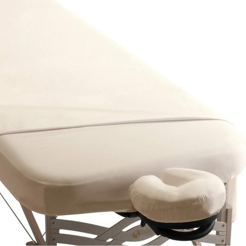 EARTHLITE Premium Microfiber Massage Sheet Set - Silky, Quick-Drying, Wrinkle-Resistant | 3-Piece (Fitted, Top, Face Pillow Cover)