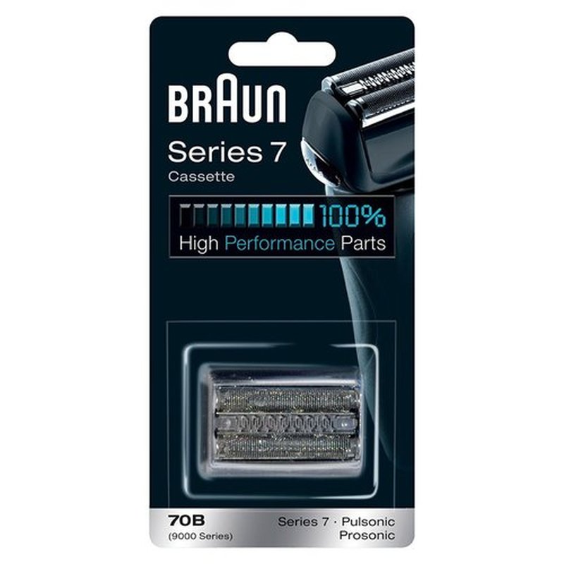 Braun 70B Replacement Foil & Cutter Cassette - Compatible with Series 7 Shavers - Made in Germany