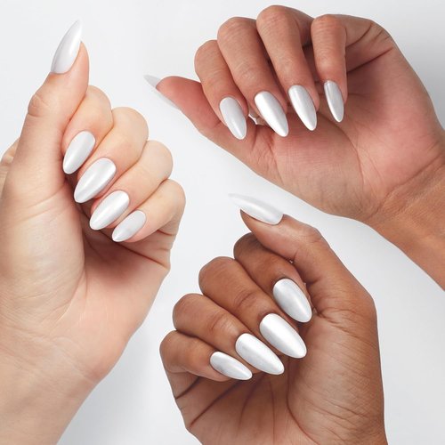OPI Press-On Nails - Professional Nail Art Kit with Short Round, Long Almond & Coffin Shapes