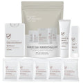 Skiennix 8-Piece TSA-Approved Travel Toiletries Kit - Essential Personal Hygiene Set for Airplane & Gym