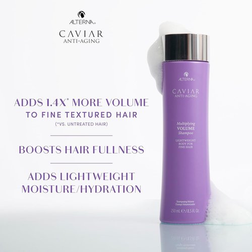 Alterna Caviar Anti-Aging Shampoo & Conditioner Set - Volume Boosting | 8.5 oz (2-Pack)