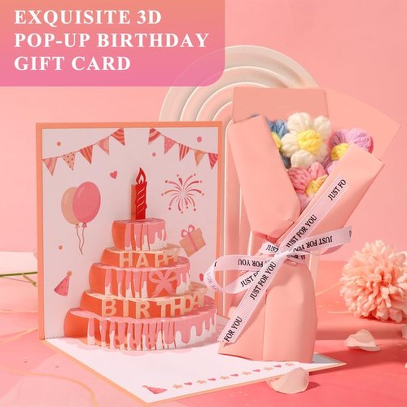 Birthday Gifts for Women Friendship, Pink Relaxing Spa Gifts Basket Set for Women, Self Care Gifts Unique Happy Birthday Gift Idea for Mom Her Best Friends Sister Wife Girlfriend Coworker Teacher