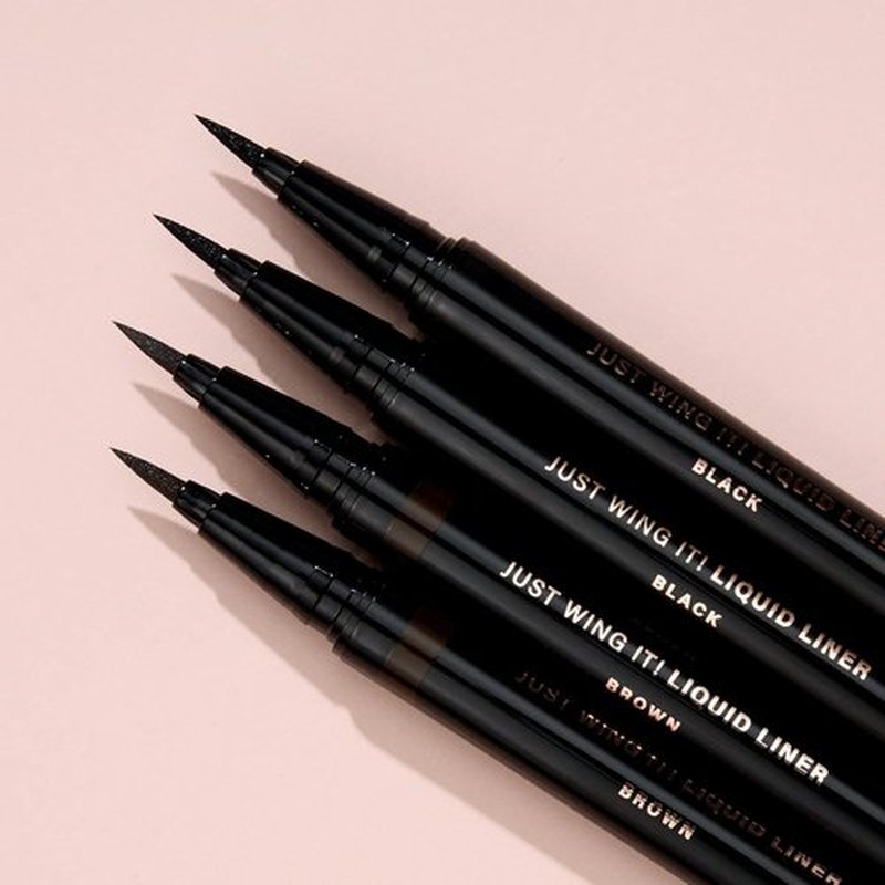 Mally Beauty Just Wing It! Liquid Eyeliner - Rich Brown Color for Effortless Application