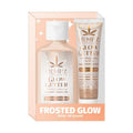 Hempz Frosted Glow Kit, Illuminating Mini Body Lotion and Shimmer Lip Gloss Duo, Limited Edition Glitter Gift Set, 2.25 oz and .44 oz