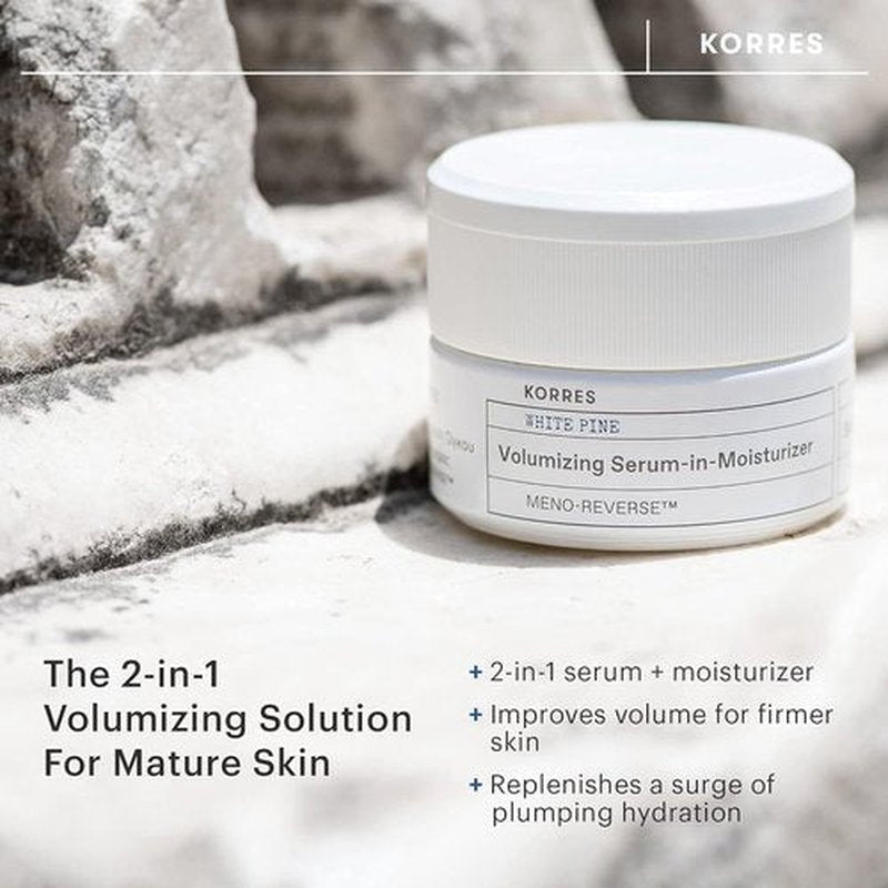 KORRES Korres White Pine Meno-Reverse(™) Volumizing Serum-In-Moisturizer 40 Ml, 1.4 fl. oz.