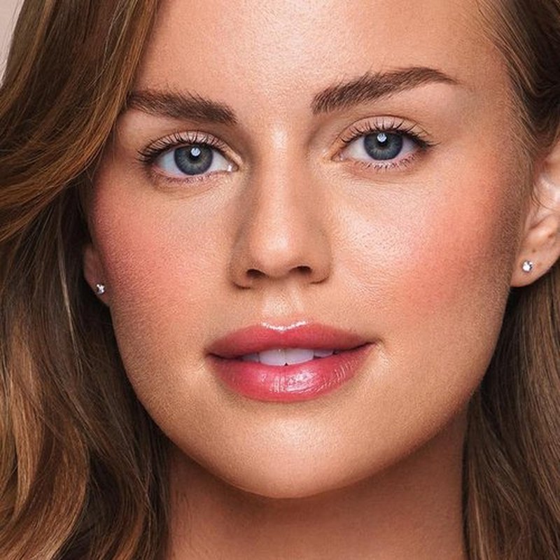 Jouer Essential Lip Enhancer Shine Balm - Tinted Moisturizing Lip Balm for Plumpness - Jojoba Oil & Maxi Lip Formula, Naturel