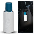 CarChap Lip Balm Holder - Original Mess-Free Car Lip Gloss Organizer | USA Made, Patent Pending, White