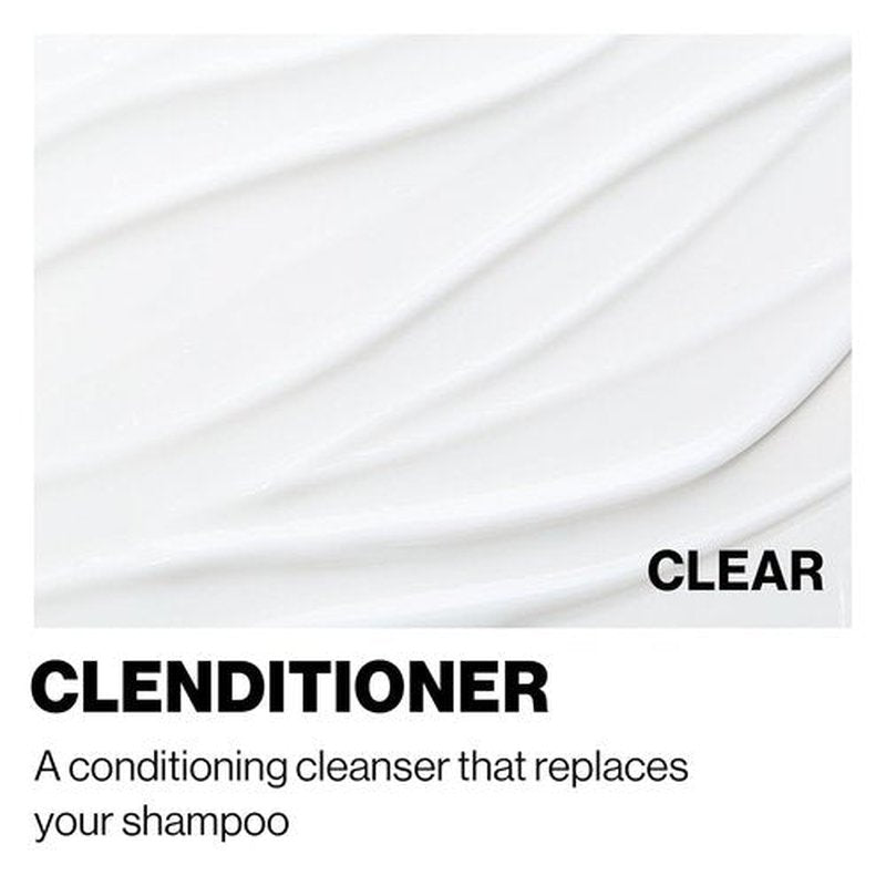 Keracolor Clenditioner Cleansing Conditioner - Color Protecting, Keratin-Infused Co-Wash | Clear, 2 Sizes Available