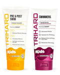 TRIHARD Kids Swim Shampoo & Conditioner Set - Tear-Free Chlorine Defense for Healthy Hair