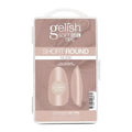 Gelish Nude Soft Gel™ Tips, Professional Quality Press on Nails Extension for Strong, Long-Lasting Manicures – Easy Application, Natural Look, Pre-shaped False Nail (Nude Short Round, 120 Count)
