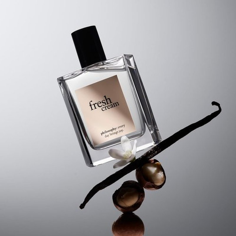 Philosophy Fresh Cream - Duo Eau De Toilettes Bundle | Full & Travel Size Sweet, Creamy Scents