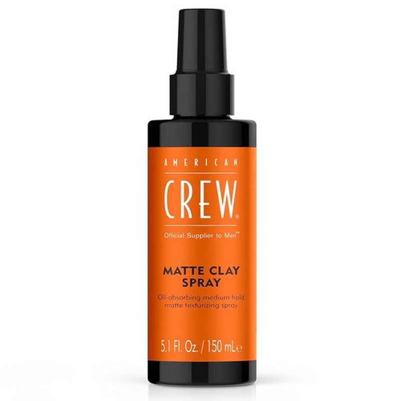 American Crew Matte Clay Spray - Strong Hold & Matte Finish | 5.1 Fl Oz