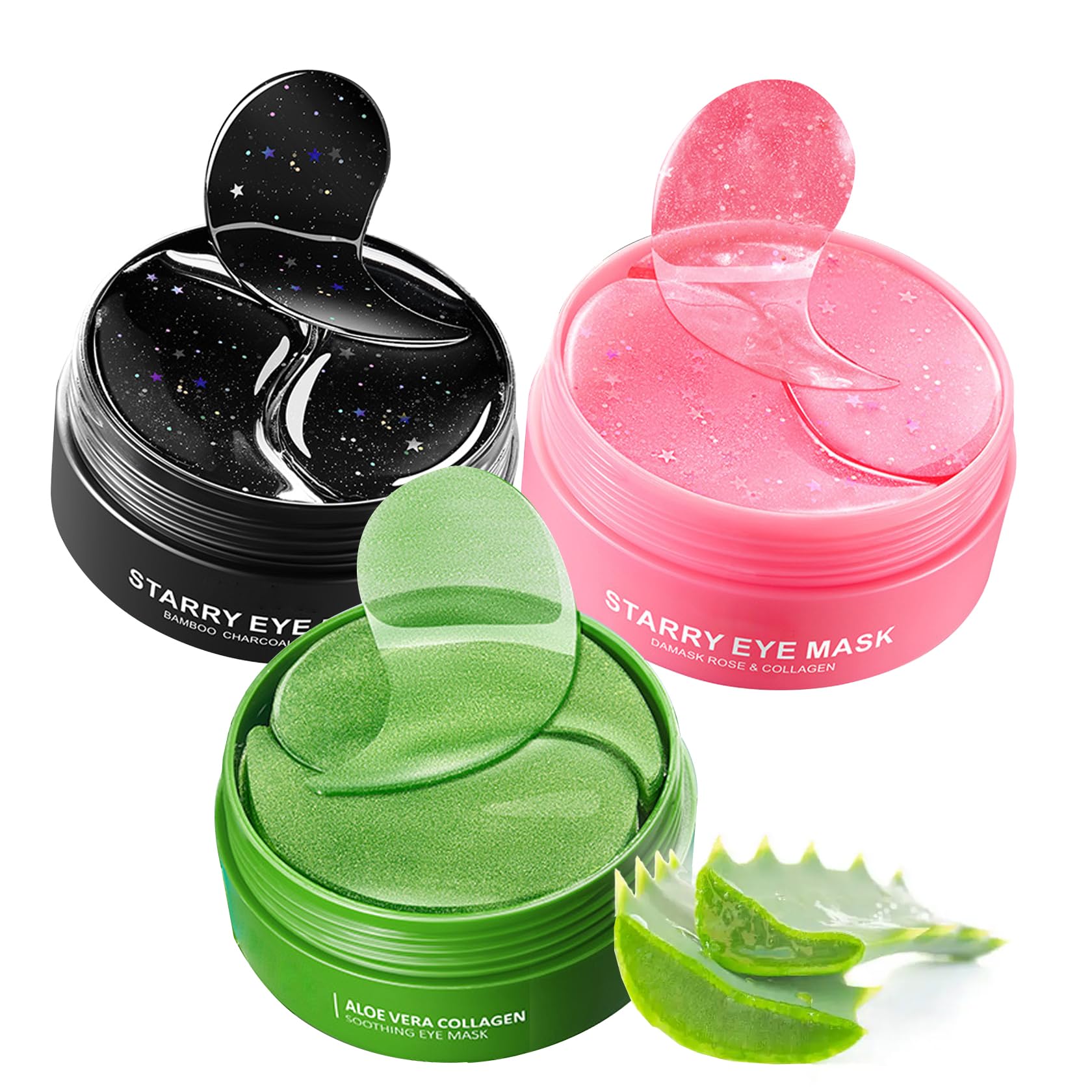 ZZCQzeze 90 Pairs Under Eye Patches,Hydrating Under Eye Masks,Moisturizing Eye Patches Bulk for Dark Circles,Undereye Mask Patches for Eye Care,Nourishing Eyemask Skin Care Set for Women
