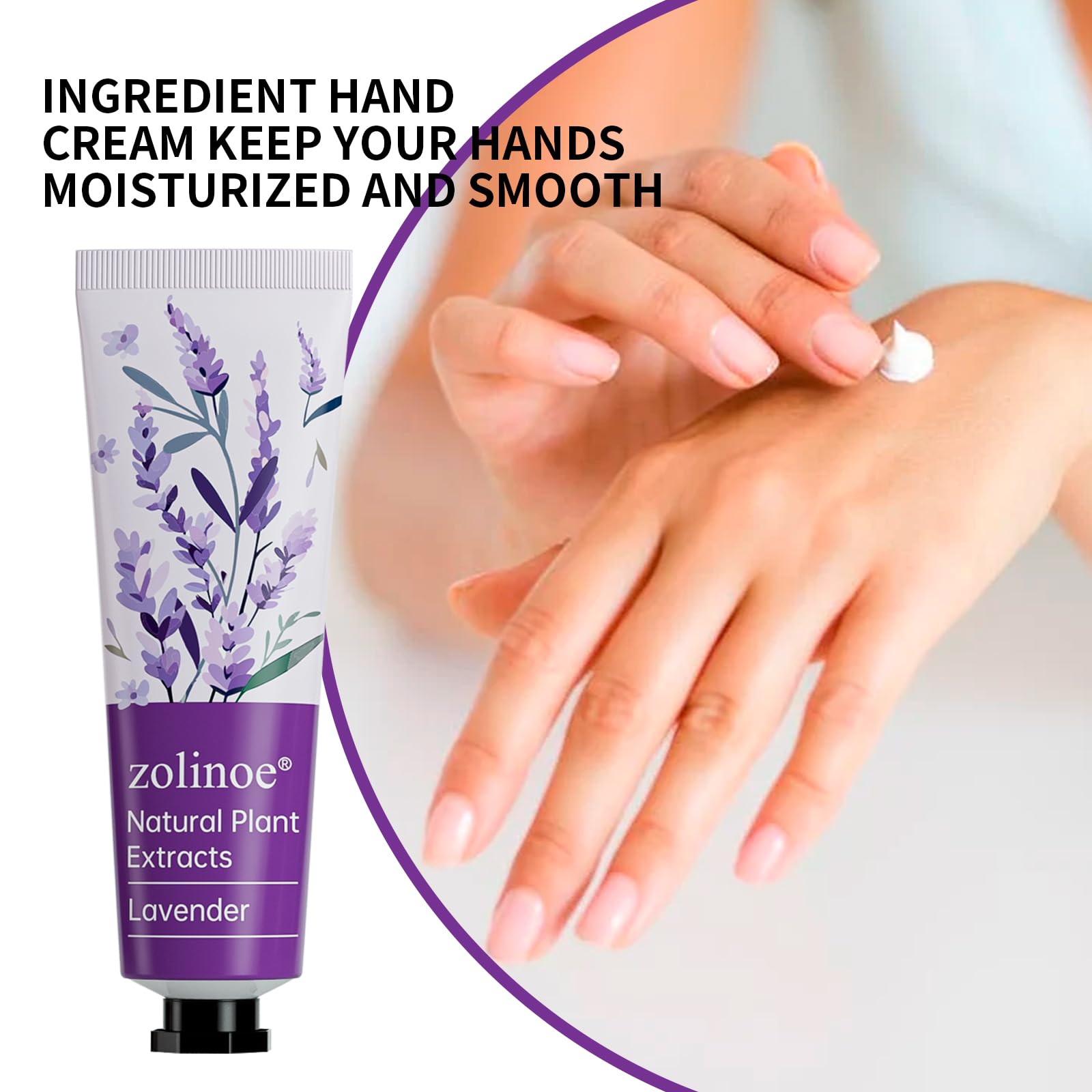 zolinoe 20 Pack Hand Cream Bulk for Dry Cracked Hands, Stocking Stuffers, Bridesmaid Gifts,Thank You Gifts,Christmas Gifts for Women,Natural Plant Fragrance Mini Hand Lotion Travel Size