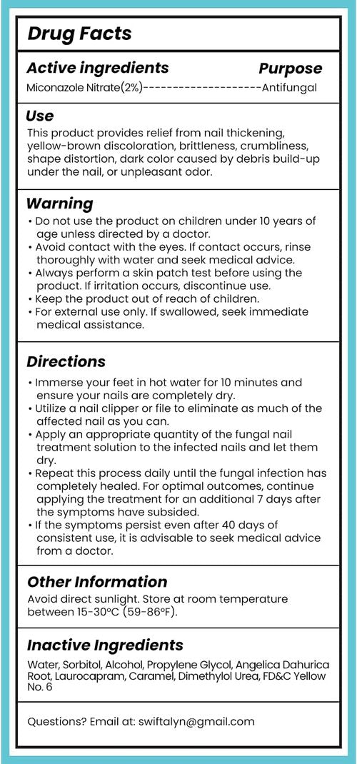 Nail Treatment For Toenails: Extra Strength Nail Solution with Brush for Toenails, Fingernails, Cuticles, Ingrown Nail Treatment - Fast Repair & Growth Formula 20ml