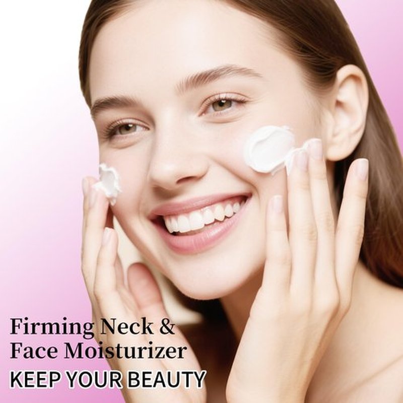 MRLILEI Tightening & Lifting Neck Cream, 4 in 1 Neck Moisturizer Cream, Advanced Anti-Aging Face Moisturizer, Reduces Fine Lines & Wrinkles for Neck & Face & Chest - 1.7 fl.oz.