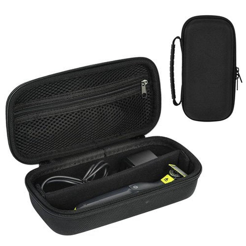 SLODE Hard Travel Case - Philips Norelco OneBlade QP Series | Durable Carrying Bag with Handle (Black)