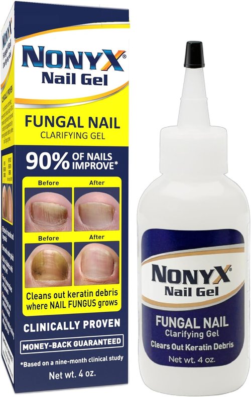 NONYX Fungal Nail Clarifying Gel - Clinically Proven Treatment for Discolored & Brittle Toenails | 90% Improvement Rate