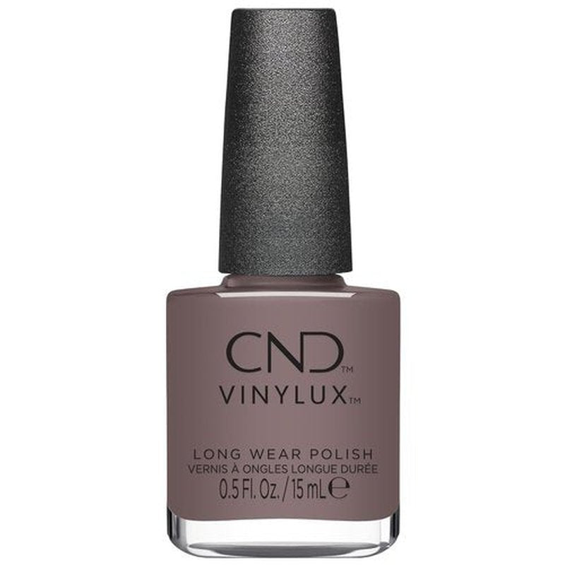 CND Vinylux Gray Nail Polish - Longwear Gel-Like Shine & Chip Resistant, 0.5 Fl Oz
