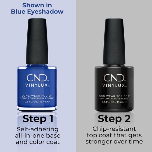 CND Vinylux Nail Polish - Longwear Blue with Gel-Like Shine & Chip Resistance | 0.5 Fl Oz