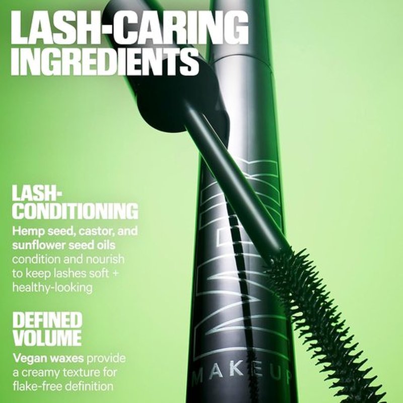 Milk Makeup KUSH High Roll Tubing Mascara - Longwear, Water-Resistant Formula for Natural Volume & Length - 0.3 oz