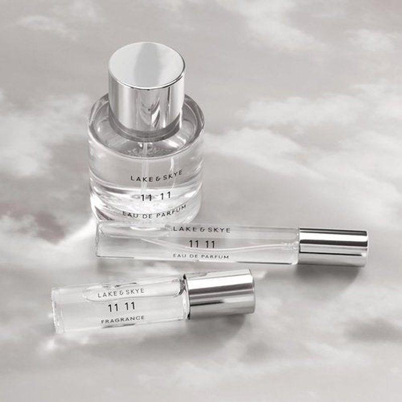 Lake & Skye 11 11 Fragrance Oil Rollerball - Uplifting Clean Skin Musk Scent, Vegan - 0.33 fl oz (10mL)