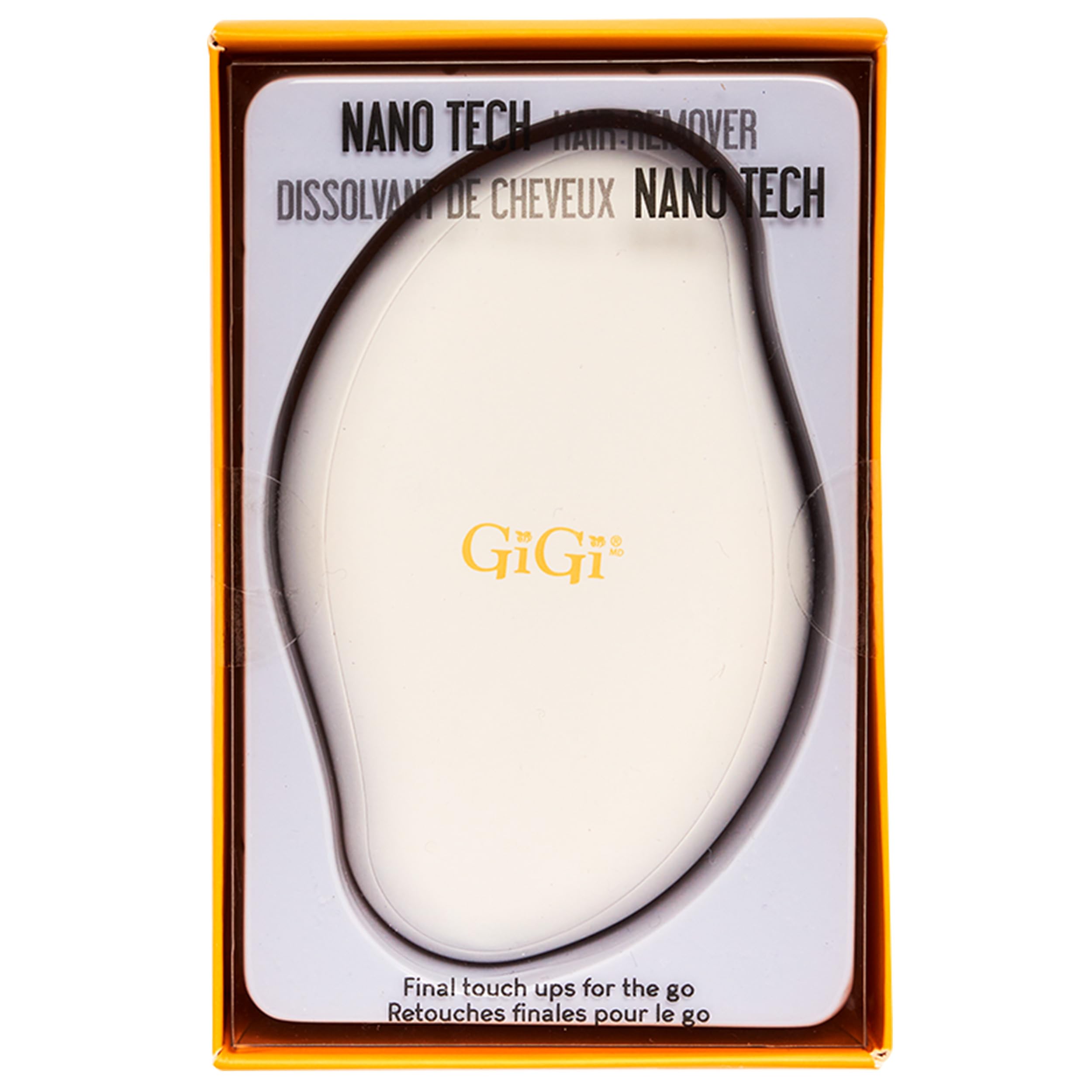 GIGI Nano Tech Crystal Hair Remover for Women – Painless Reusable Hair Removal Device for Legs, Arms & Bikini, Exfoliating Hair Eraser for Smooth Skin