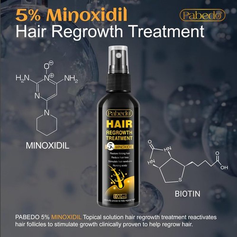NATURE ZIRAN Hair Growth Serum - 5% Minoxidil for Men and Women, Unscented Foam for Hair growth, Natural Hair Growth Thickening Treatment