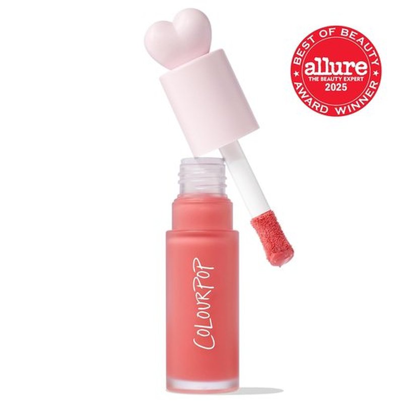 ColourPop Weightless Liquid Blush - Hydrating Cheek Color for Glowing Summer Makeup - Super Shy (0.30 oz)