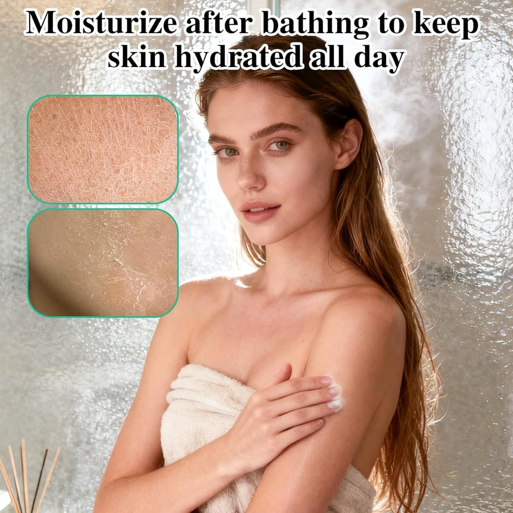 Body Hydrator Hyaluronic Acid Body Serum for Dry Skin, Body Lotion with Red Algae Extract, Long-Lasting Moisturizing, Rich Yet Non-Greasy Moisturizer for Men & Women