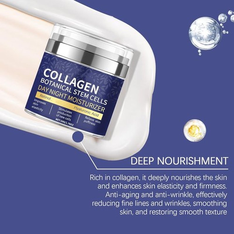 Grospe Collagen Face Lift Cream - Anti-Aging Moisturizer with Airless Pump for Hydration & Firming | 1.76 Oz