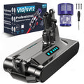 Ecovoltix V10 Battery Replacement Compatible with Dyson V10 Animal Absolute Fluffy Motorhead Cyclone SV12 Series Vacuum