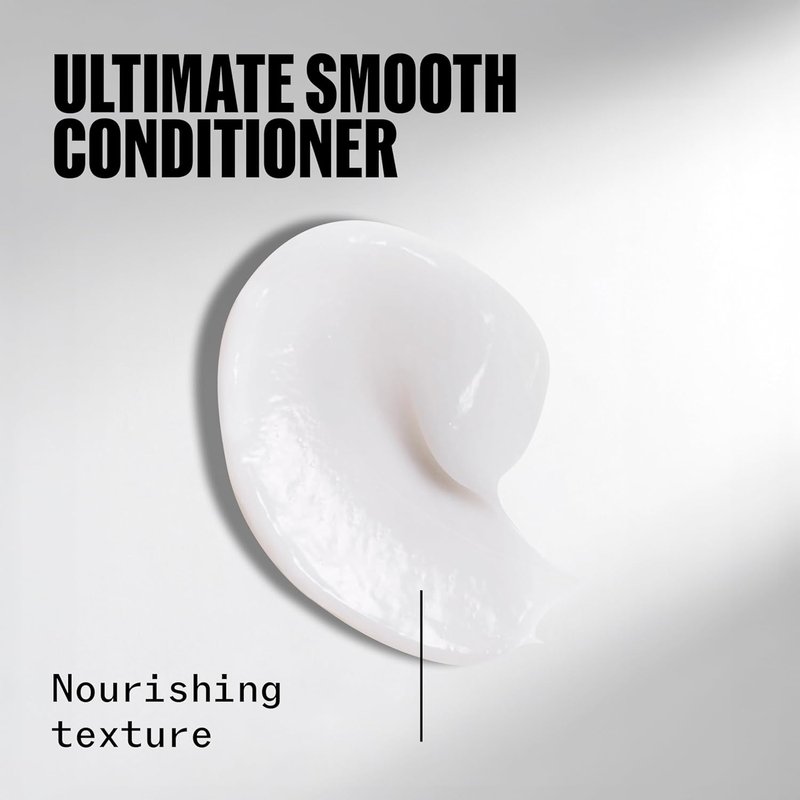 Wella Professionals ULTIMATE SMOOTH Conditioner - Nourishing Treatment for Dry, Frizzy Hair | Adds Silky Shine & Color Safe