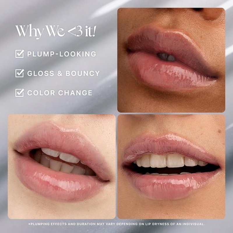 Nature Republic Honey Melting Lip Plumping Stick - Moody Plump Hydrating Gloss | 12 Gray, Volumizing Formula