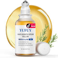YUFUY Hair Growth Serum Roll On 30ML, With 3% Batana Castor 2% Biotin Niacinamide 3% Rosemary Oil for Hair Growth No-Rinse, Fast-Absorbing Scalp Serum For Thinning Hair for Men & Women -1.0 Fl OZ