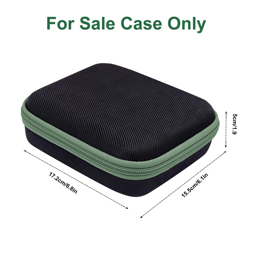 Case for Meridian Shaver, Yewltvep Hard Bags Compatible with Meridian Trimmer, Storage Case for Meridian Grooming Shaver Trimmer with Shockproof Detachable Insert Foam and Enough Space for Accessories