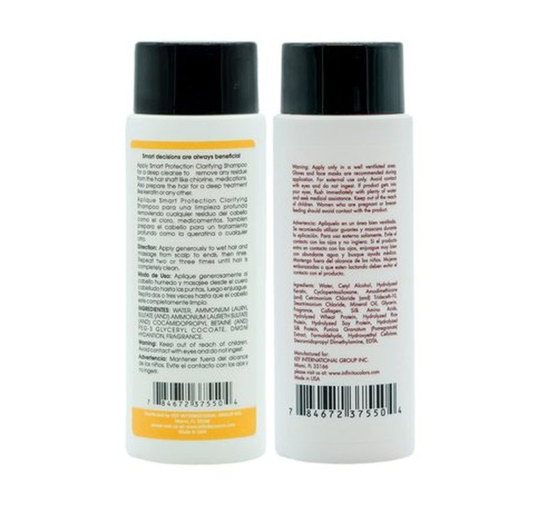 Skiennix Pomegranate Keratin Treatment - Anti-Frizz Hair Repair with Clarifying Shampoo, 4oz