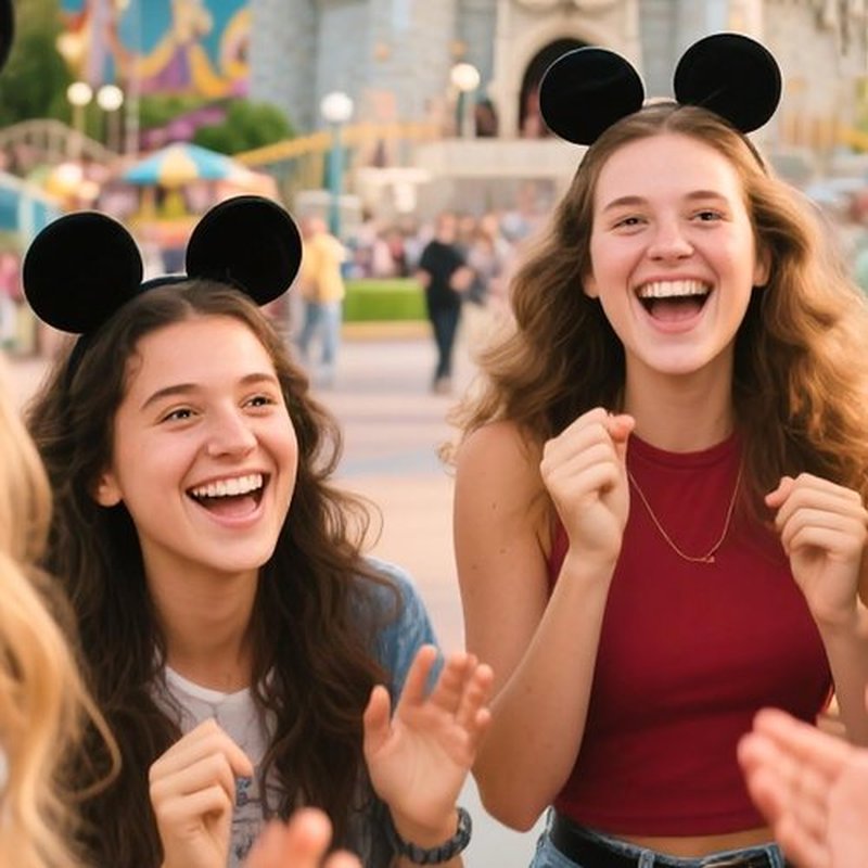 MADO 2 pack mouse ears headbands for adults women little girls boys (black, onesize)