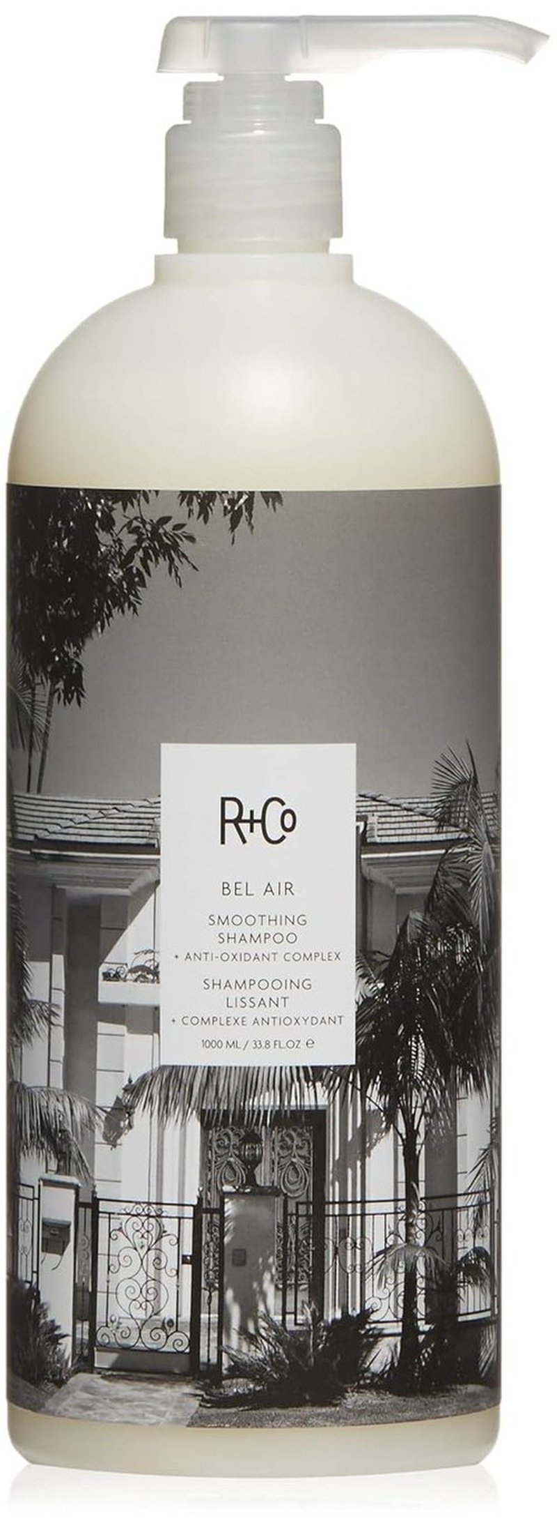 R+Co Bel Air Smoothing Shampoo - Anti-Oxidant Complex for Frizz-Free, Smooth Hair | UV Protection & Hydration