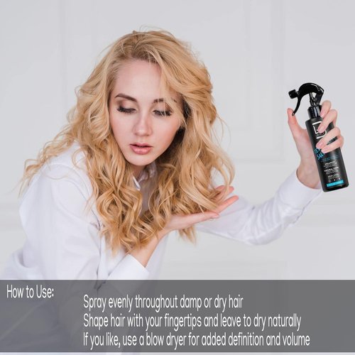 L3 Sea Salt Texturizing Spray - Create Beachy Waves with Light Hold - 8.45 Fl Oz