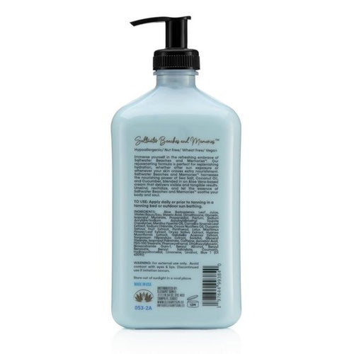 **Saltwater Beaches Tan Extender - Aloe Vera After Sun Lotion for Sensitive Skin | Unisex Fresh Scent**