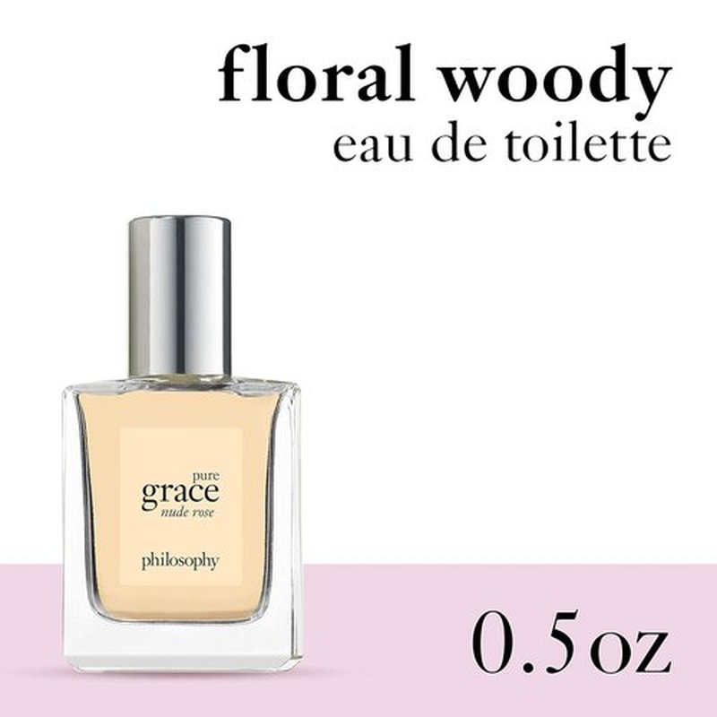 Philosophy Pure Grace Eau de Toilette - Crisp & Clean Women's Perfume - Notes of Water Lily & Musk - Long-Lasting Fragrance