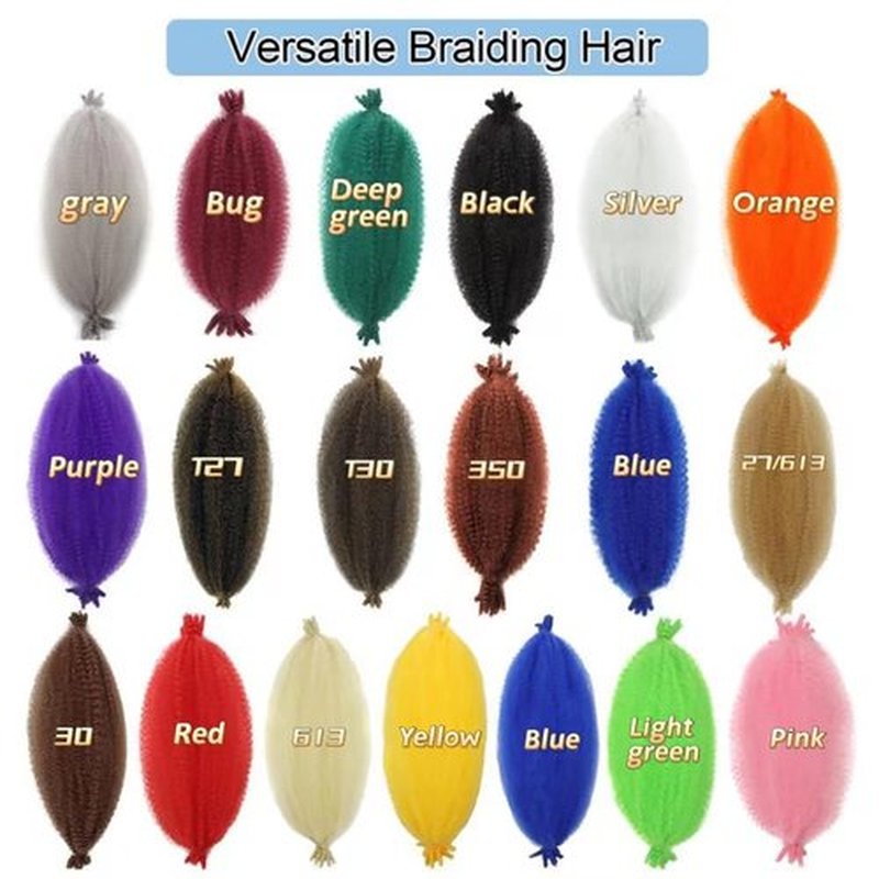 Marley Afro Cuban Twist Hair, 12 Inch, Black & Gray, Passion Twist, Crochet, Kinky Twist for Braiding and Soft Locs, Faux Locs (6 Packs)