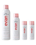 Evian Facial Spray 24/7 Kit - Hydrating Mineral Water Mist for Face & Skin - Refreshes Makeup & Tones - Travel-Friendly Sizes