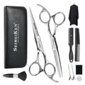 SEIMEIKEN Hair Cutting Scissors Kit – 10PCS Professional Hair Shears Set - 6.0 Inch Haircut Scissors - Hairdressing Shears Thinning Scissors for Salon & Home Use