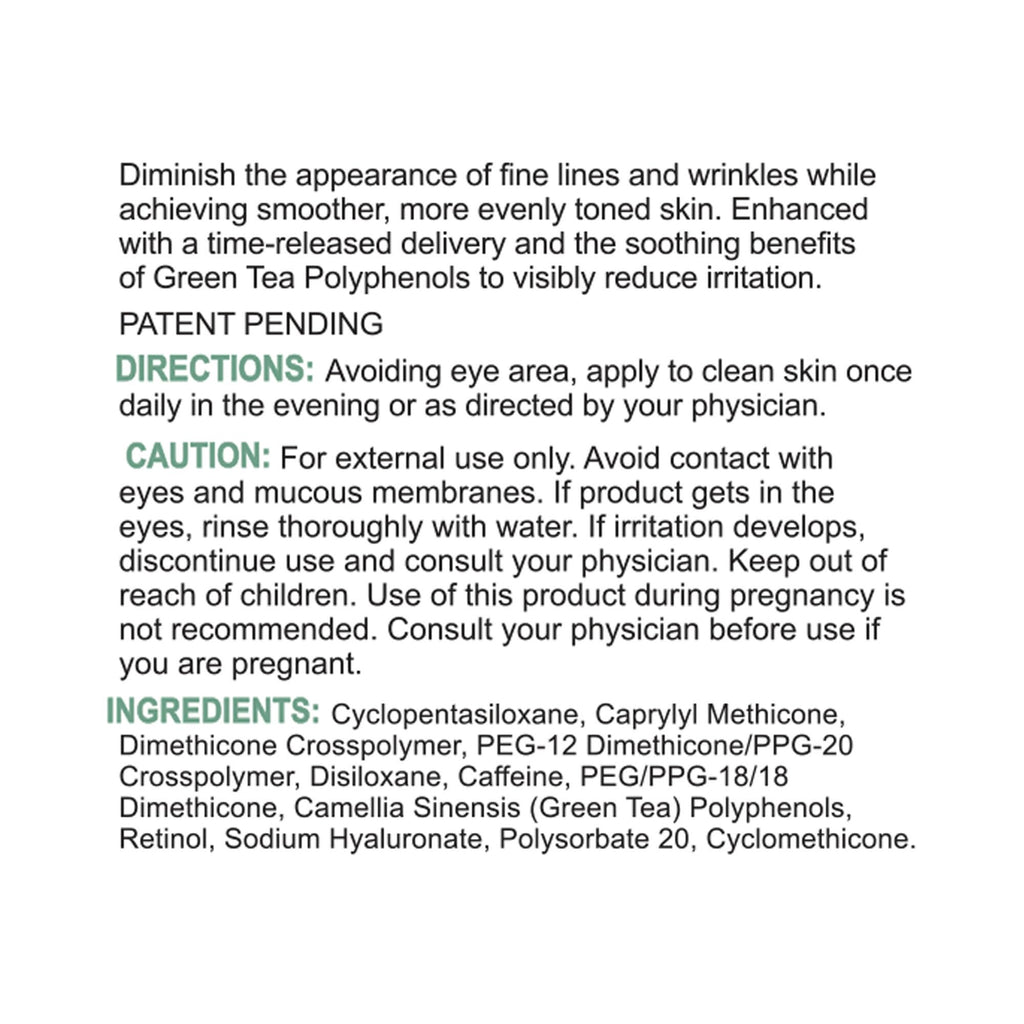 Replenix Anti-Aging Retinol 10X Regenerate Serum, Medical-Grade Quick-Drying Face Serum for Mature Skin (1 fl. oz)